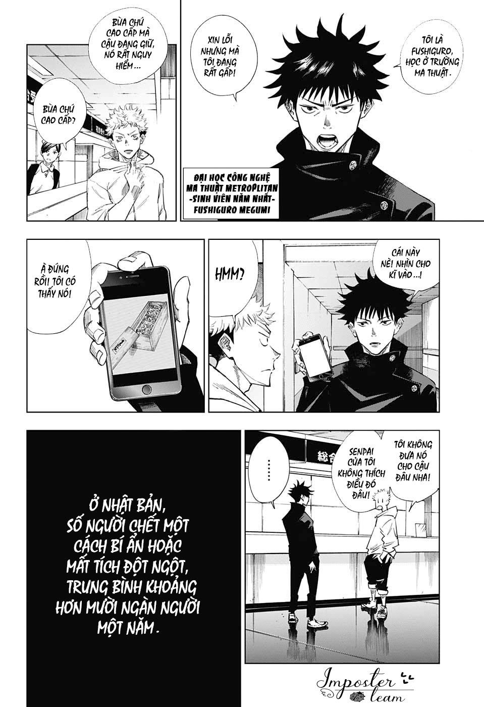 Jujutsu Kaisen – Chú Thuật Hồi Chiến Chapter 1 - Trang 2
