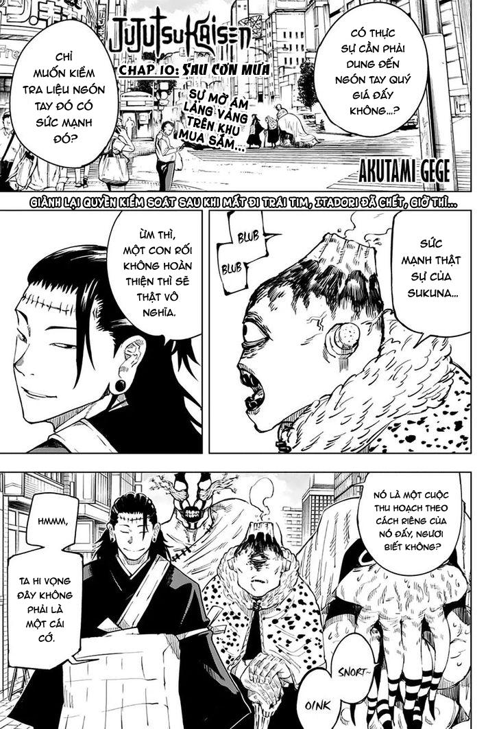 Jujutsu Kaisen – Chú Thuật Hồi Chiến Chapter 10 - Trang 2
