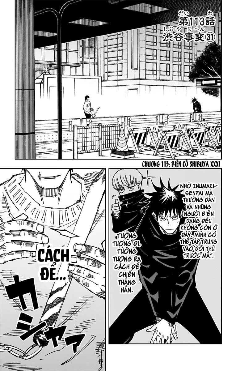 Jujutsu Kaisen – Chú Thuật Hồi Chiến Chapter 113 - Trang 2