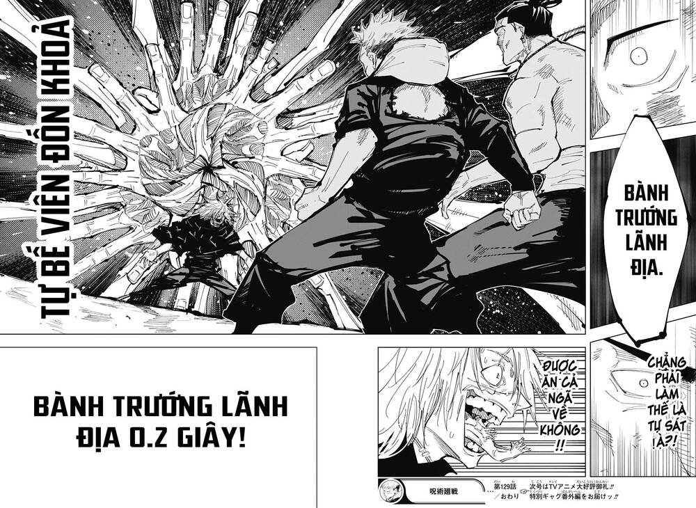 Jujutsu Kaisen – Chú Thuật Hồi Chiến Chapter 129 - Trang 2