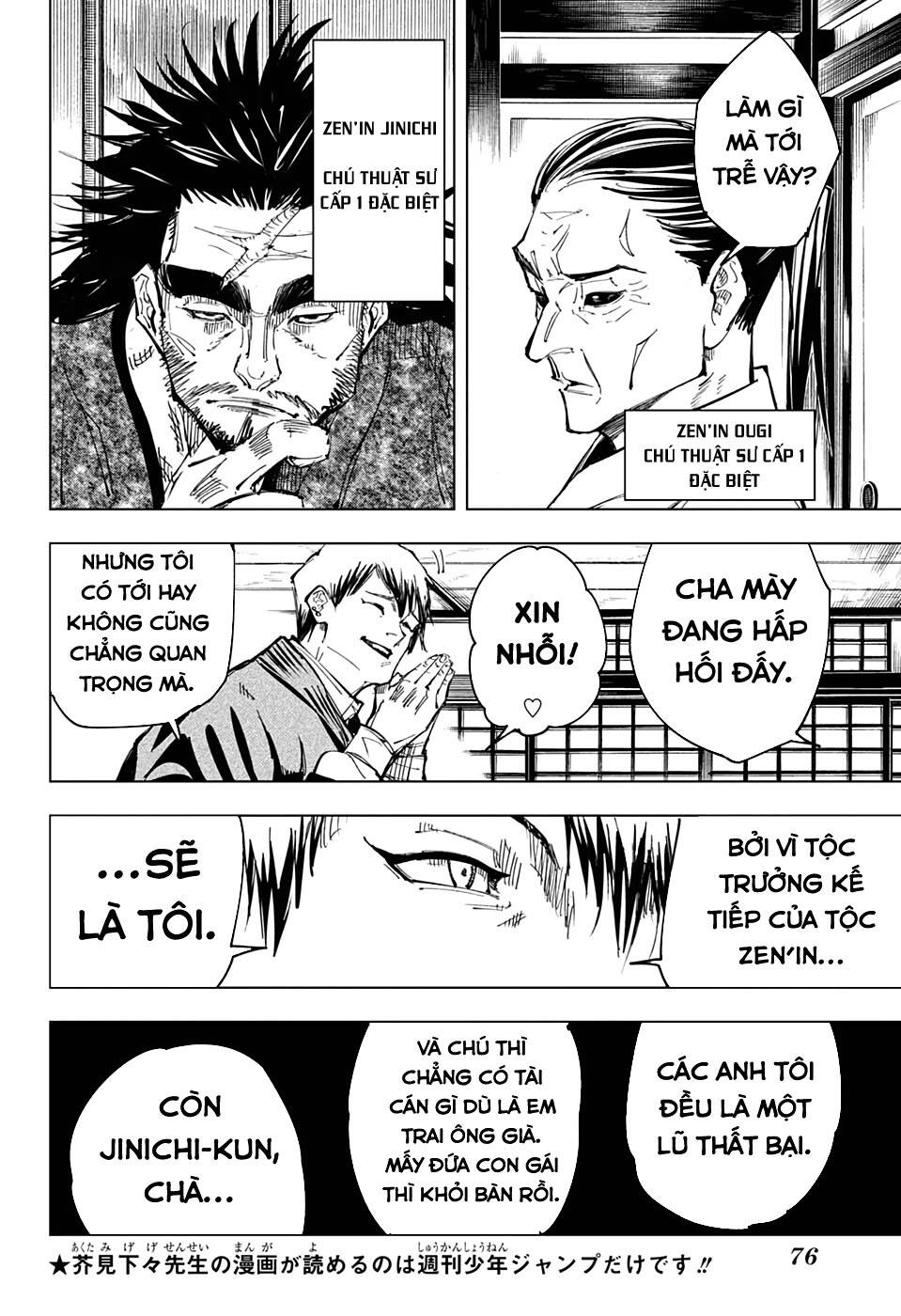 Jujutsu Kaisen – Chú Thuật Hồi Chiến Chapter 138 - Trang 2