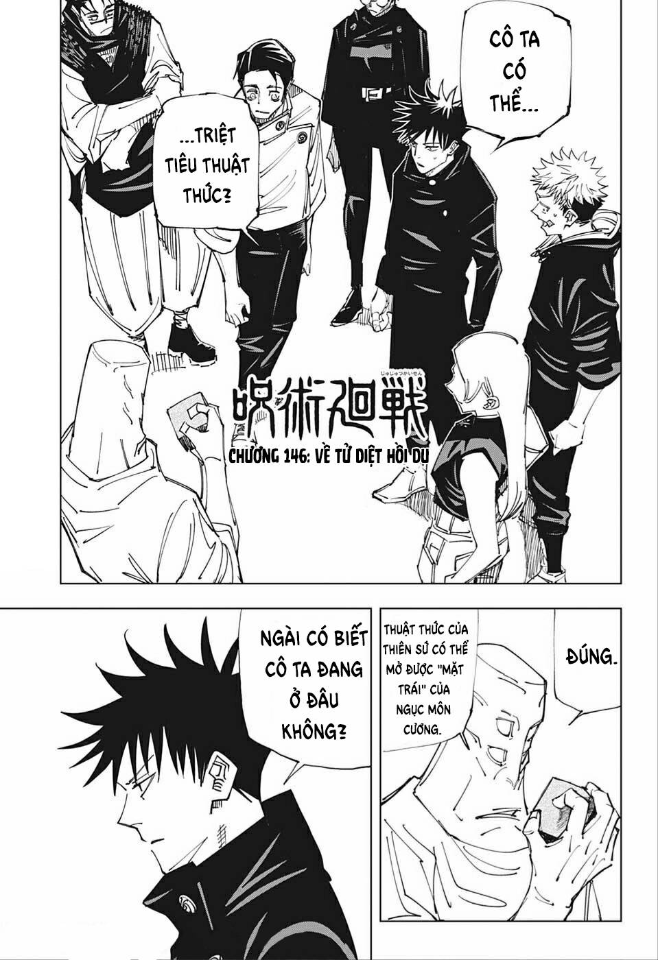 Jujutsu Kaisen – Chú Thuật Hồi Chiến Chapter 146 - Trang 2