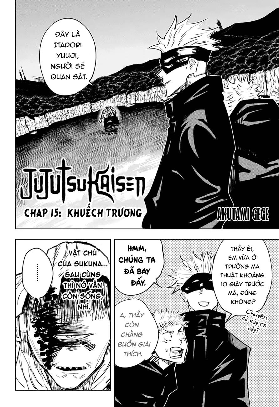 Jujutsu Kaisen – Chú Thuật Hồi Chiến Chapter 15 - Trang 2