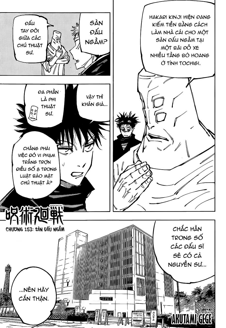 Jujutsu Kaisen – Chú Thuật Hồi Chiến Chapter 153 - Trang 2