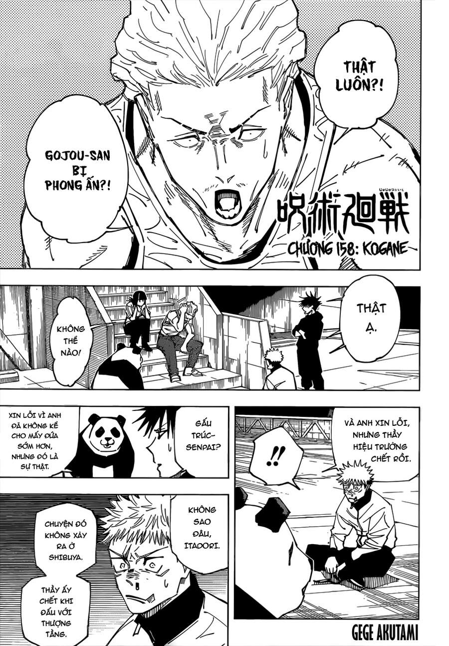 Jujutsu Kaisen – Chú Thuật Hồi Chiến Chapter 158 - Trang 2