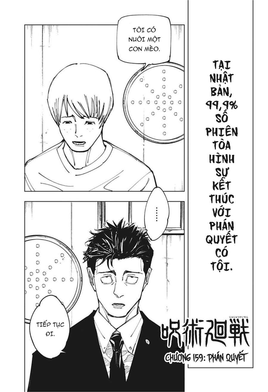 Jujutsu Kaisen – Chú Thuật Hồi Chiến Chapter 159 - Trang 2