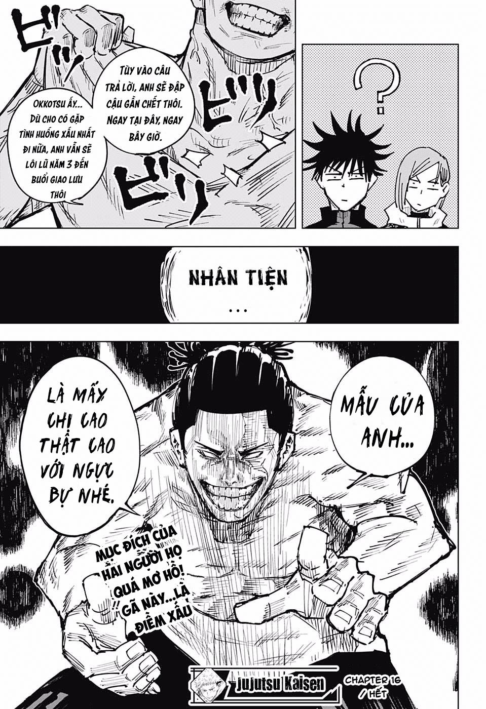 Jujutsu Kaisen – Chú Thuật Hồi Chiến Chapter 16 - Trang 2