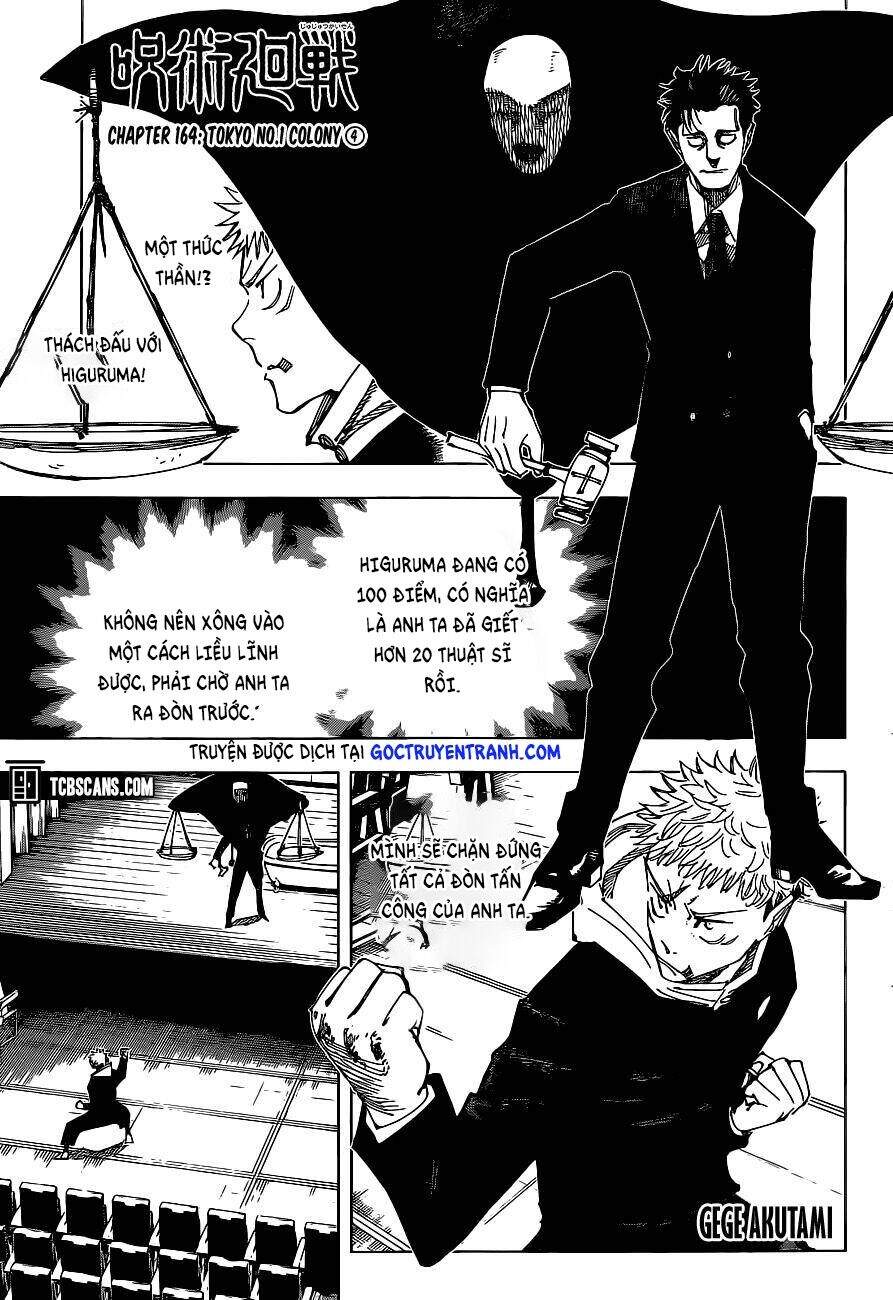 Jujutsu Kaisen – Chú Thuật Hồi Chiến Chapter 164 - Trang 2