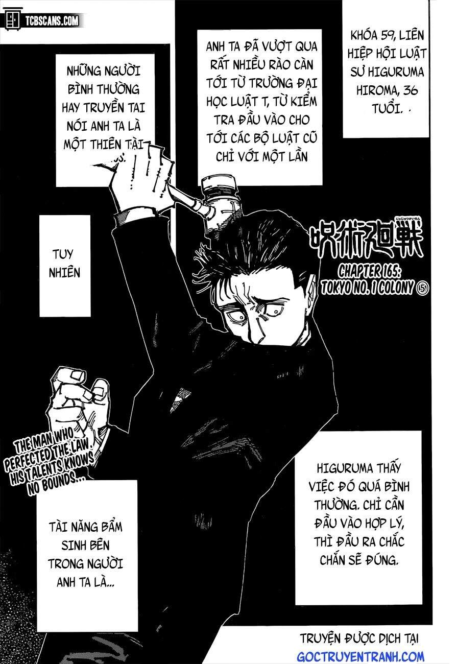 Jujutsu Kaisen – Chú Thuật Hồi Chiến Chapter 165 - Trang 2