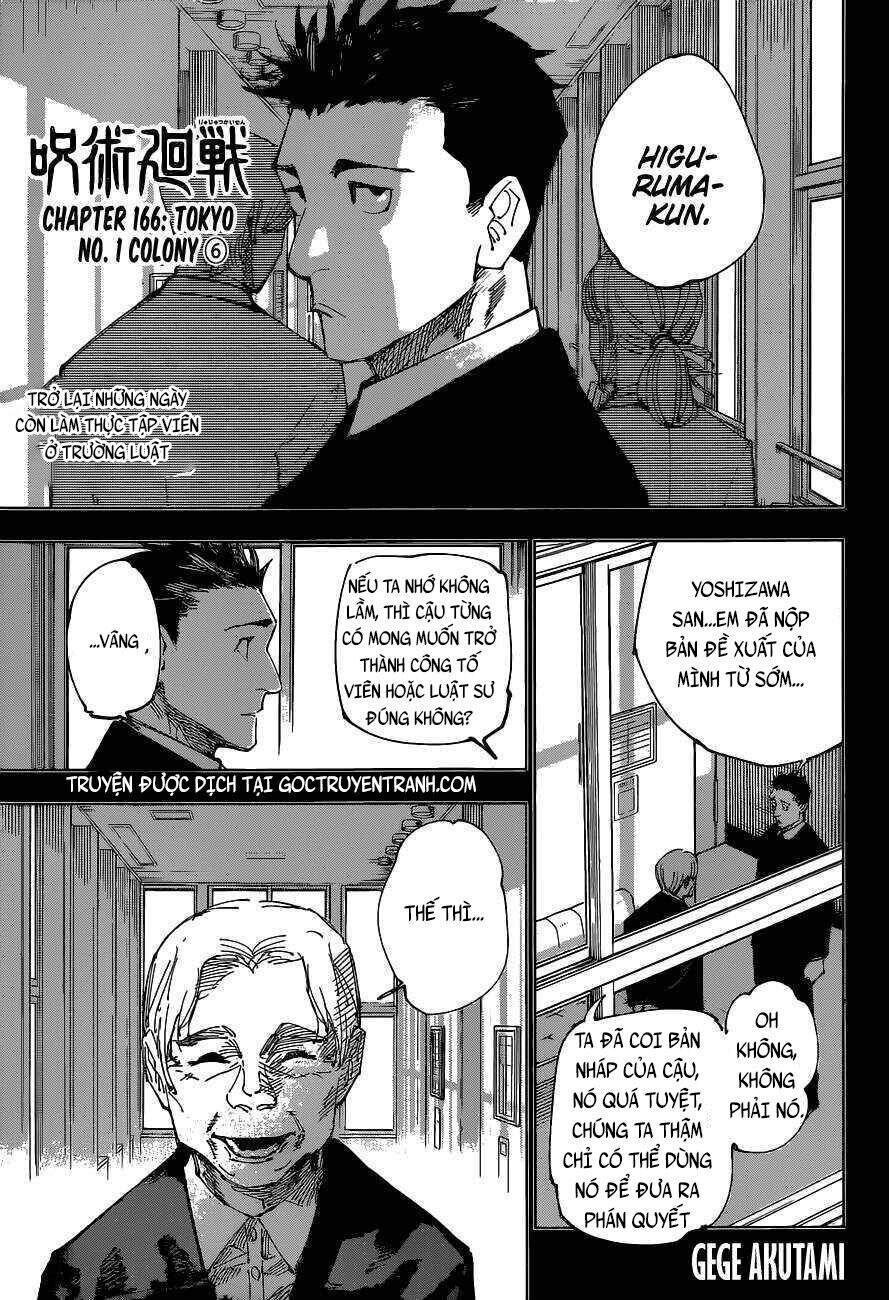Jujutsu Kaisen – Chú Thuật Hồi Chiến Chapter 166 - Trang 2