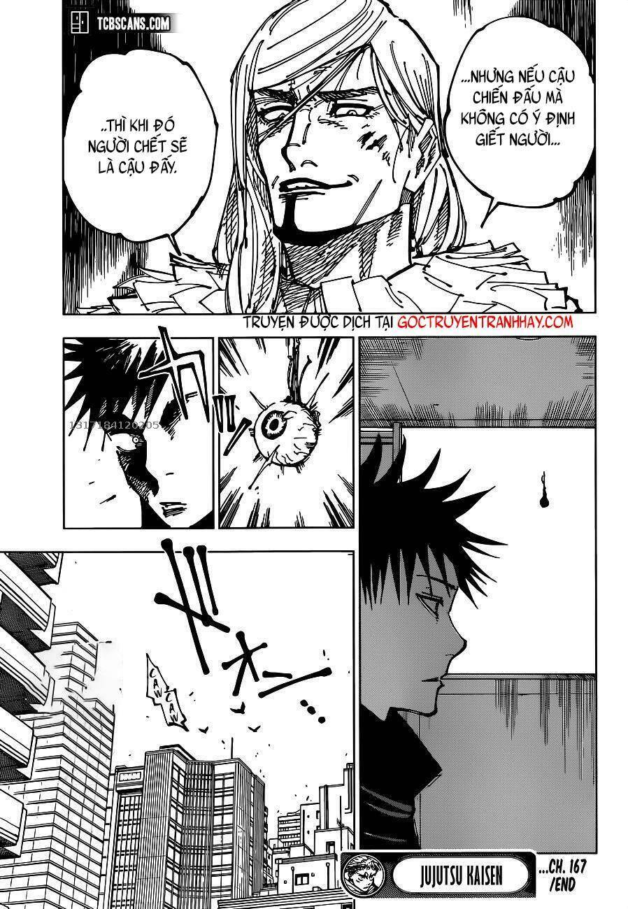 Jujutsu Kaisen – Chú Thuật Hồi Chiến Chapter 167 - Trang 2