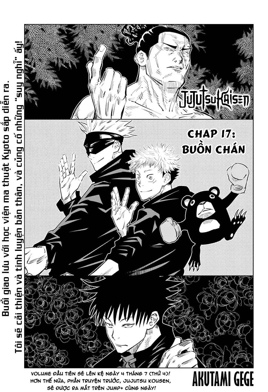Jujutsu Kaisen – Chú Thuật Hồi Chiến Chapter 17 - Trang 2