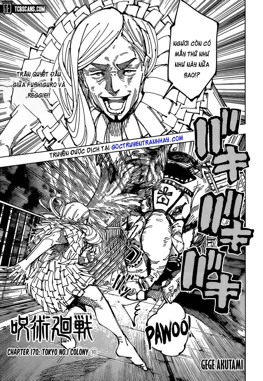 Jujutsu Kaisen – Chú Thuật Hồi Chiến Chapter 170 - Trang 2