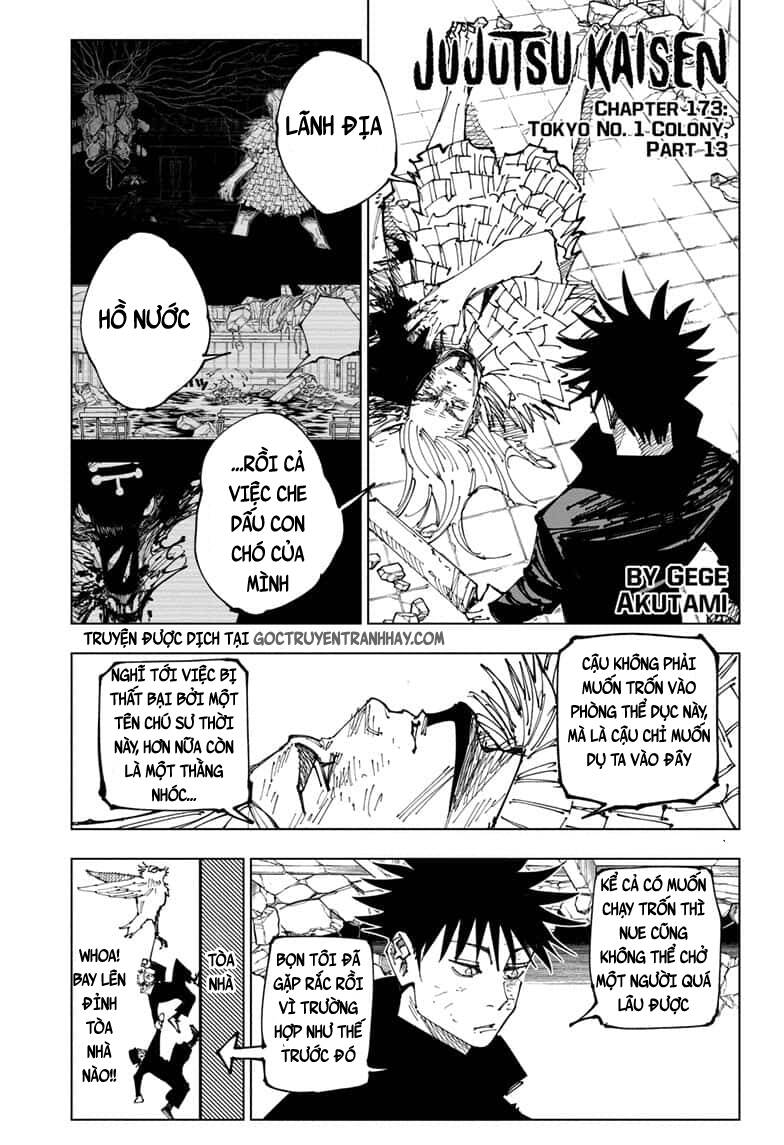 Jujutsu Kaisen – Chú Thuật Hồi Chiến Chapter 173 - Trang 2