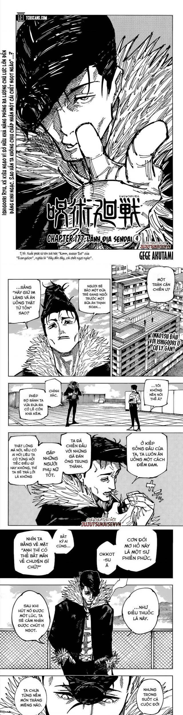 Jujutsu Kaisen – Chú Thuật Hồi Chiến Chapter 177 - Trang 2