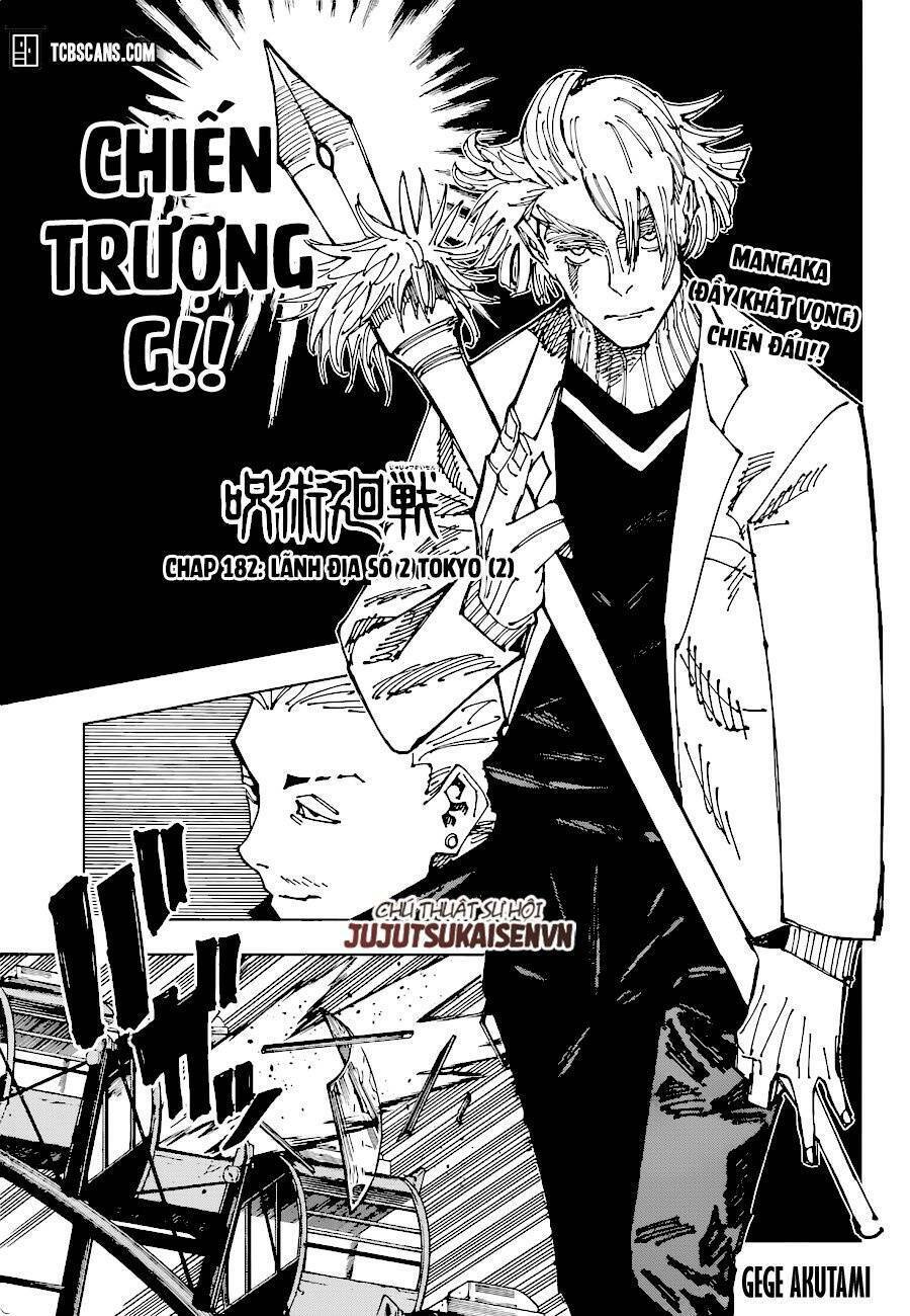 Jujutsu Kaisen – Chú Thuật Hồi Chiến Chapter 182 - Trang 2