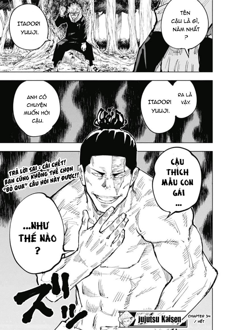 Jujutsu Kaisen – Chú Thuật Hồi Chiến Chapter 34 - Trang 2