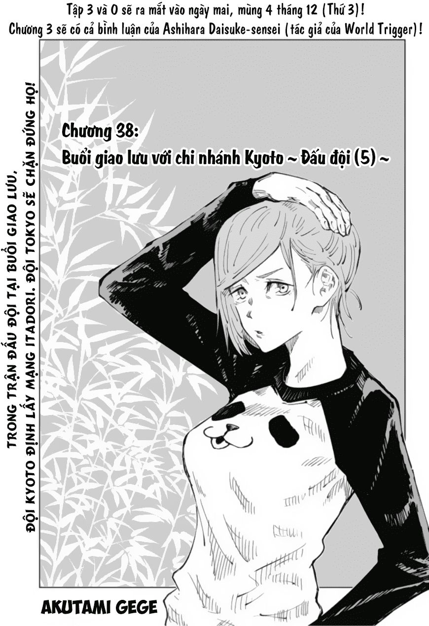 Jujutsu Kaisen – Chú Thuật Hồi Chiến Chapter 38 - Trang 2