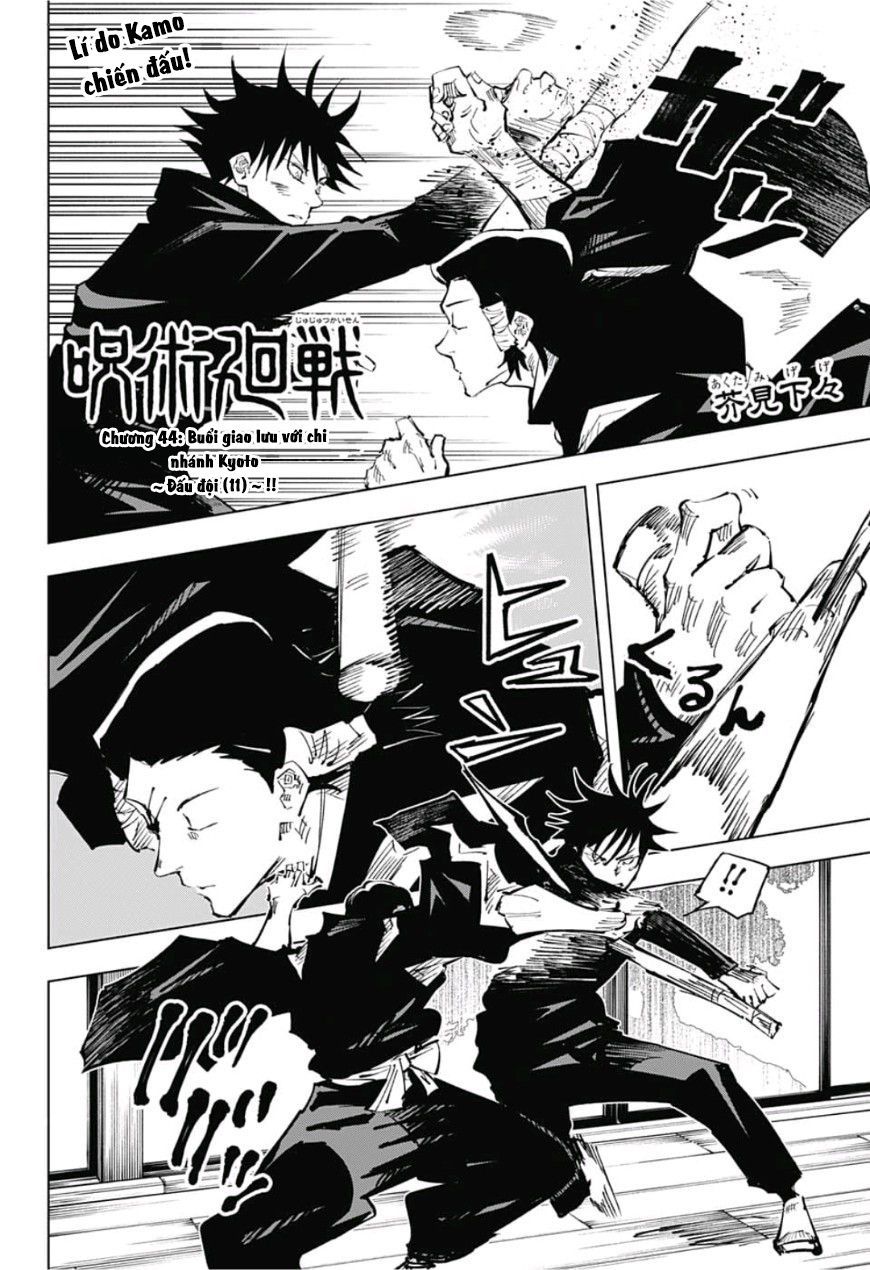 Jujutsu Kaisen – Chú Thuật Hồi Chiến Chapter 44 - Trang 2
