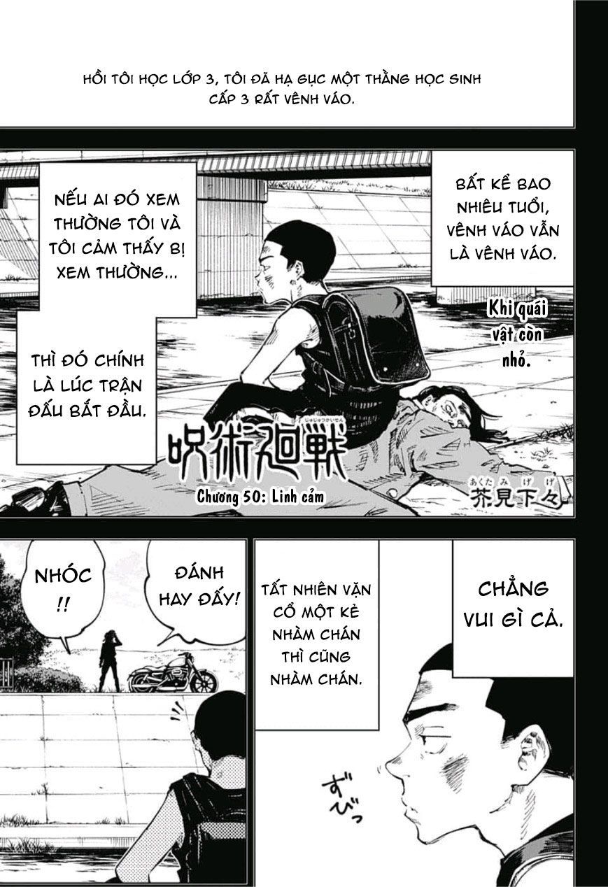 Jujutsu Kaisen – Chú Thuật Hồi Chiến Chapter 50 - Trang 2