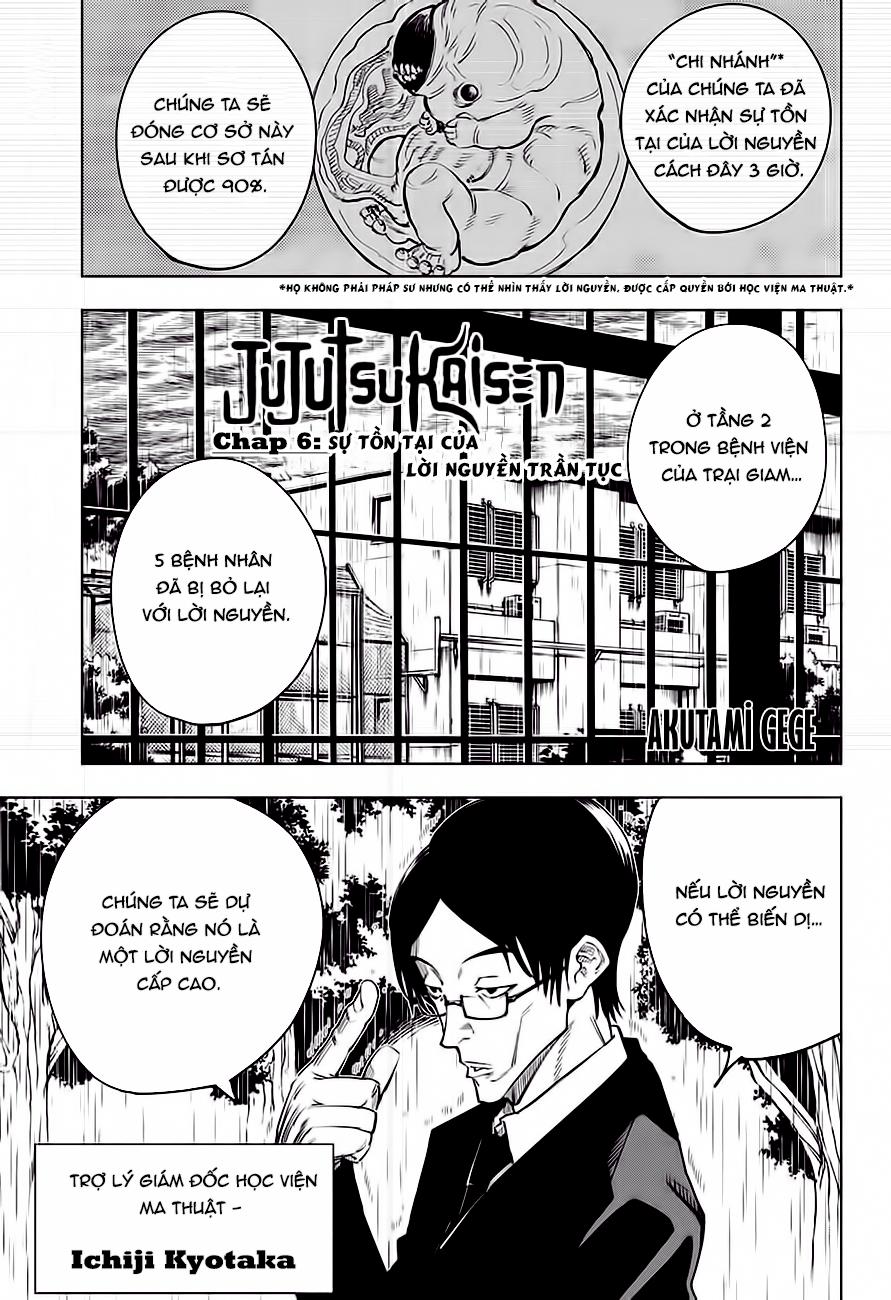 Jujutsu Kaisen – Chú Thuật Hồi Chiến Chapter 6 - Trang 2