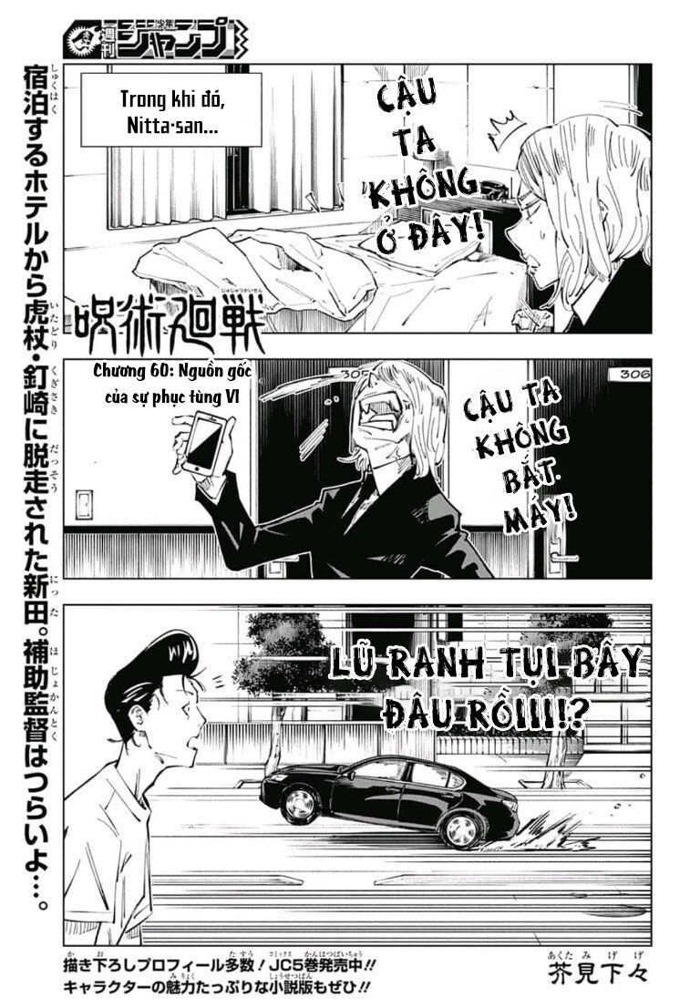 Jujutsu Kaisen – Chú Thuật Hồi Chiến Chapter 60 - Trang 2