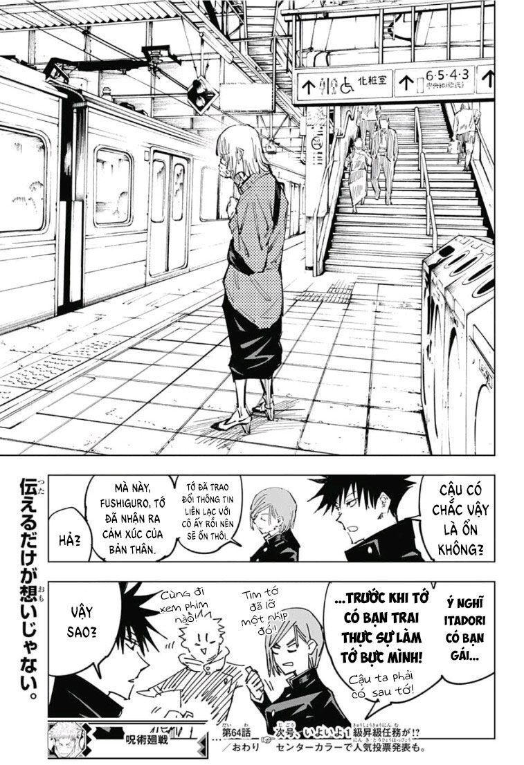 Jujutsu Kaisen – Chú Thuật Hồi Chiến Chapter 64 - Trang 2
