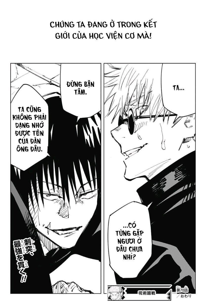 Jujutsu Kaisen – Chú Thuật Hồi Chiến Chapter 70 - Trang 2