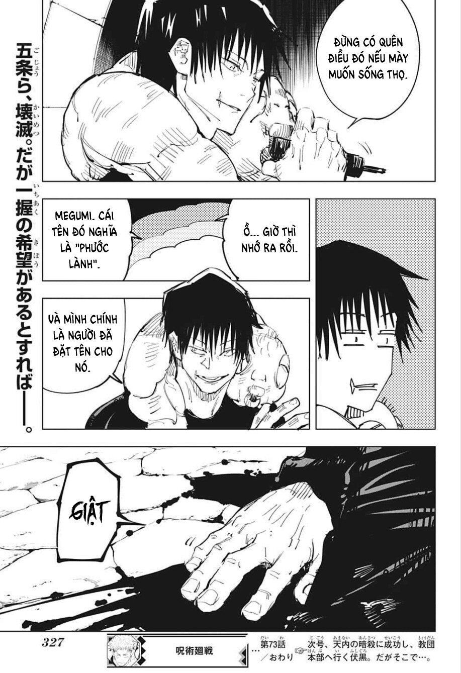 Jujutsu Kaisen – Chú Thuật Hồi Chiến Chapter 73 - Trang 2