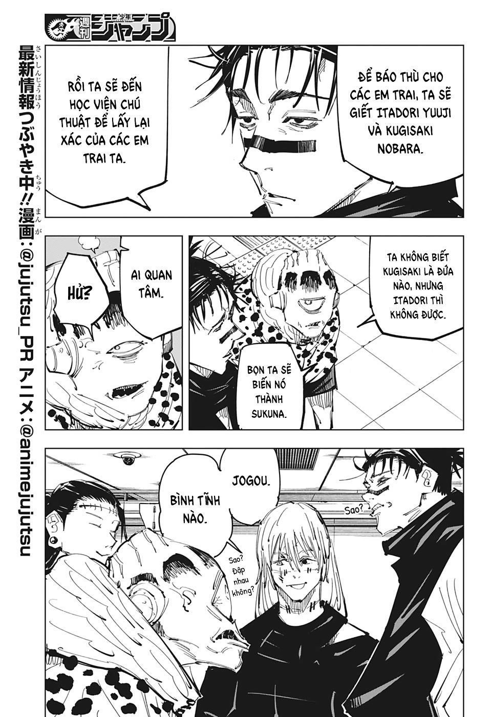 Jujutsu Kaisen – Chú Thuật Hồi Chiến Chapter 92 - Trang 2