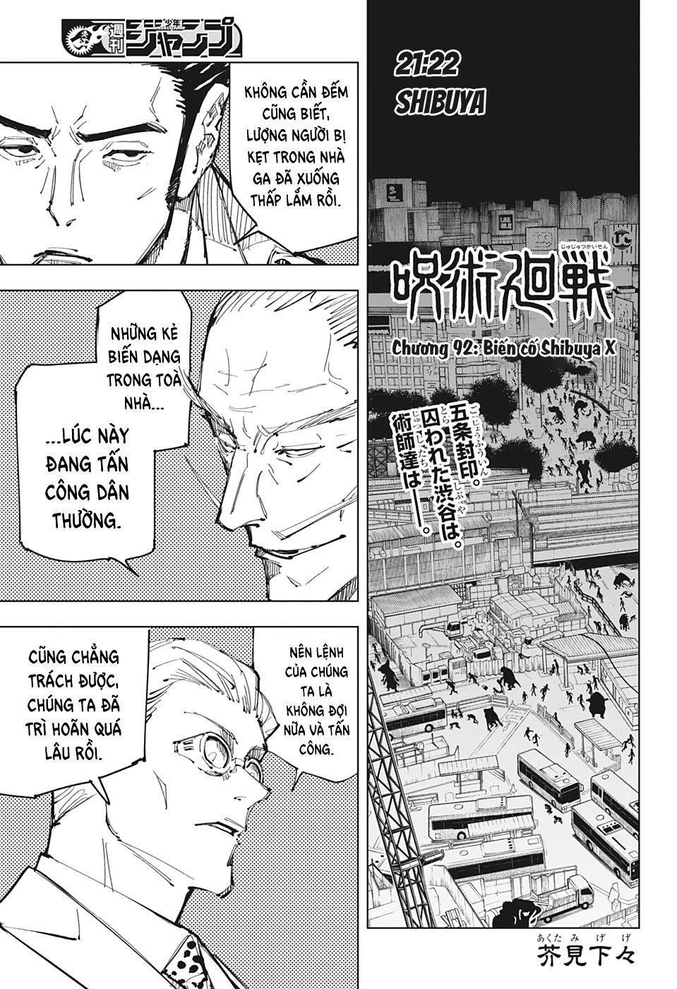 Jujutsu Kaisen – Chú Thuật Hồi Chiến Chapter 92 - Trang 2