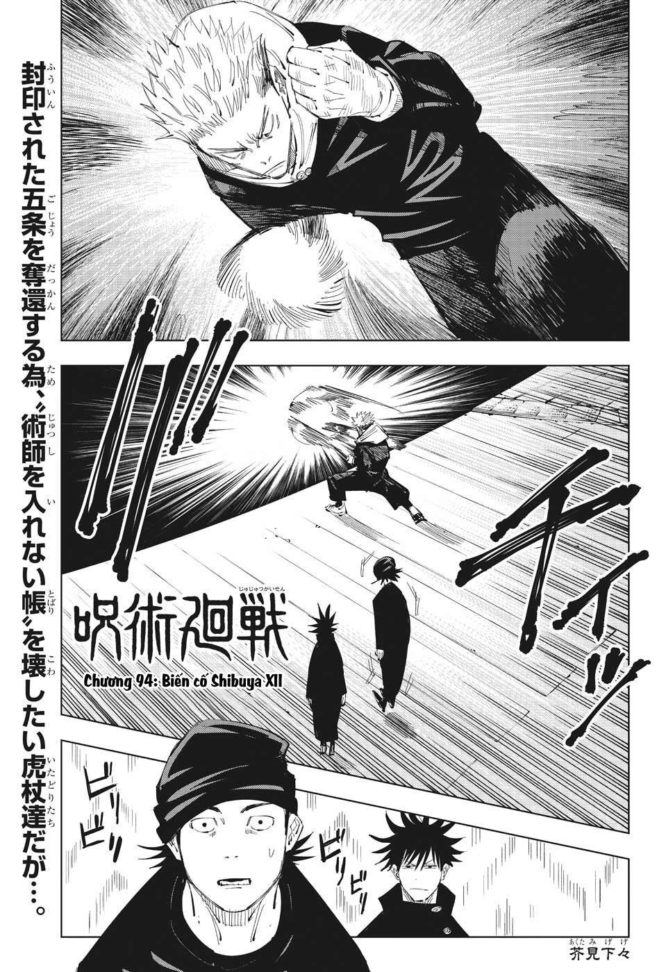 Jujutsu Kaisen – Chú Thuật Hồi Chiến Chapter 94 - Trang 2