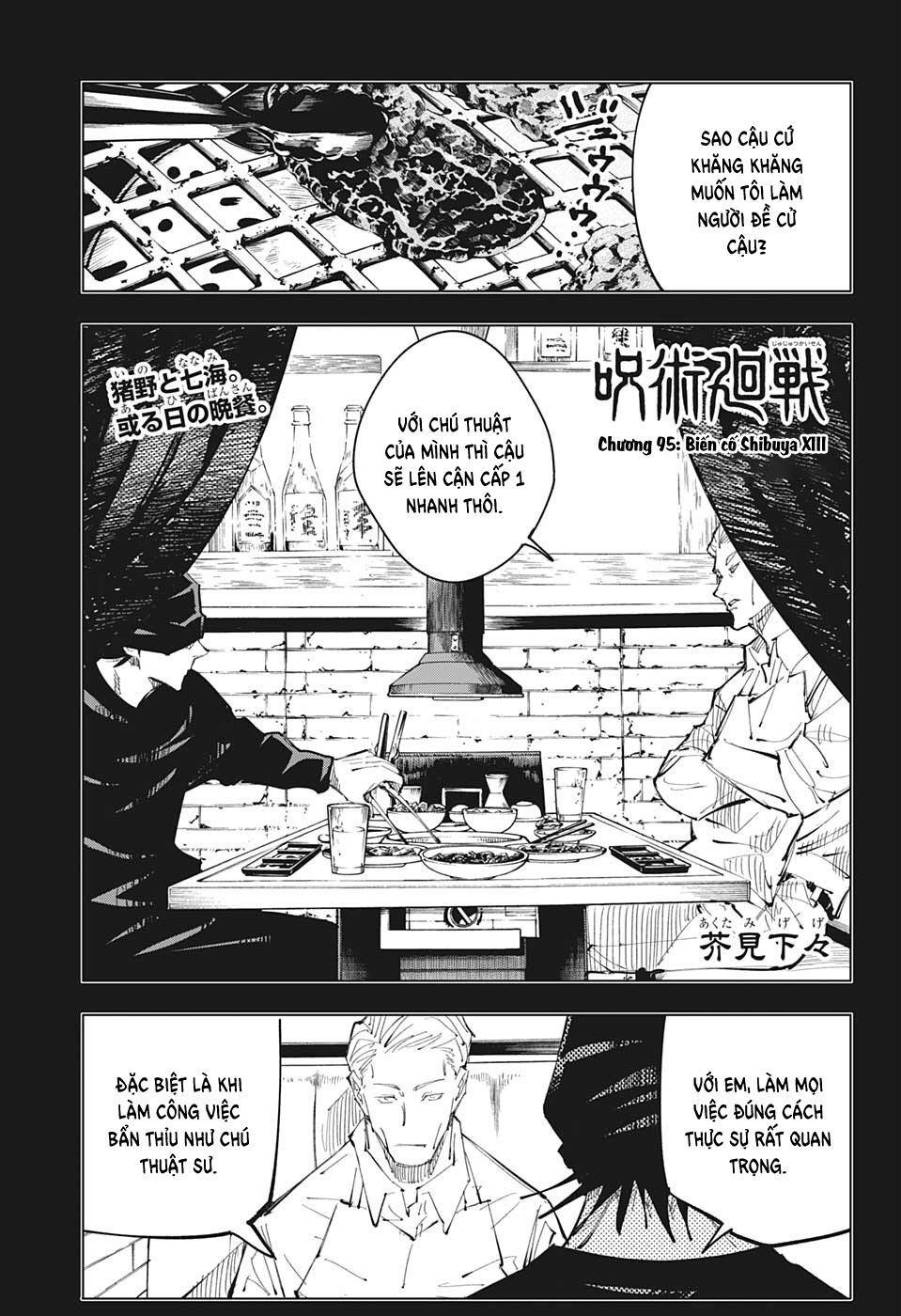 Jujutsu Kaisen – Chú Thuật Hồi Chiến Chapter 95 - Trang 2