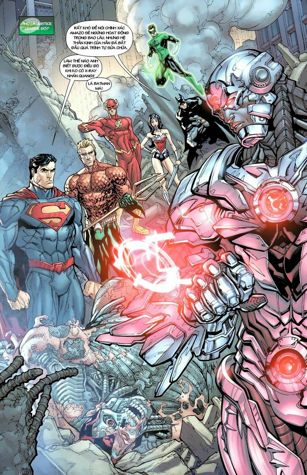 Justice League Chapter 8 - Trang 2