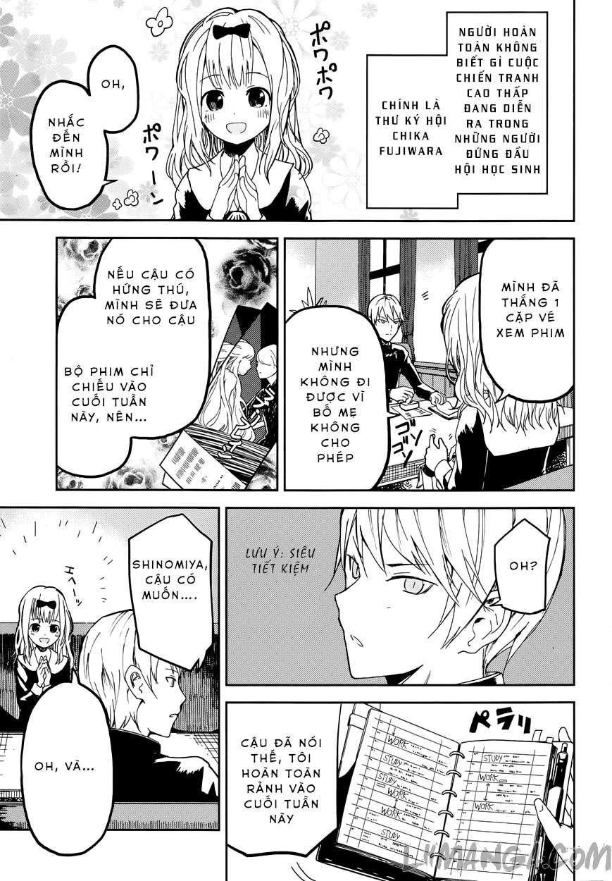 Kaguya-Sama Wa Kokurasetai – Tensai-Tachi No Renai Zunousen Chapter 1 - Trang 2