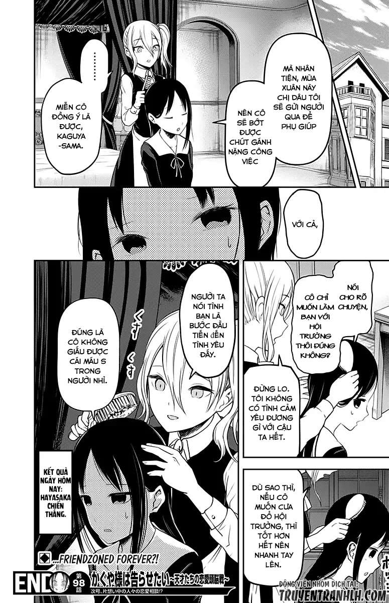 Kaguya-Sama Wa Kokurasetai – Tensai-Tachi No Renai Zunousen Chapter 108 - Trang 2
