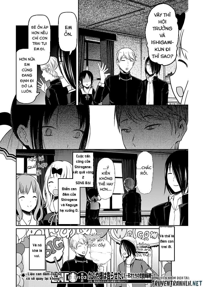 Kaguya-Sama Wa Kokurasetai – Tensai-Tachi No Renai Zunousen Chapter 113 - Trang 2