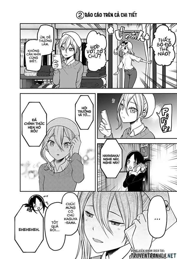 Kaguya-Sama Wa Kokurasetai – Tensai-Tachi No Renai Zunousen Chapter 162 - Trang 2
