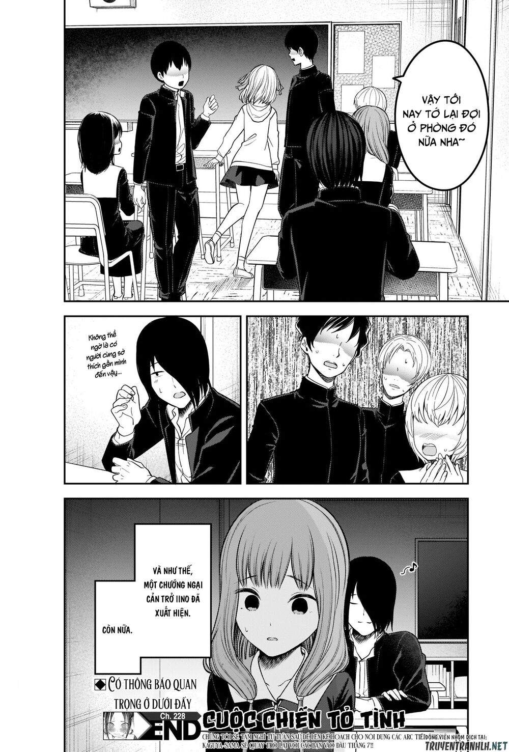 Kaguya-Sama Wa Kokurasetai – Tensai-Tachi No Renai Zunousen Chapter 228 - Trang 2