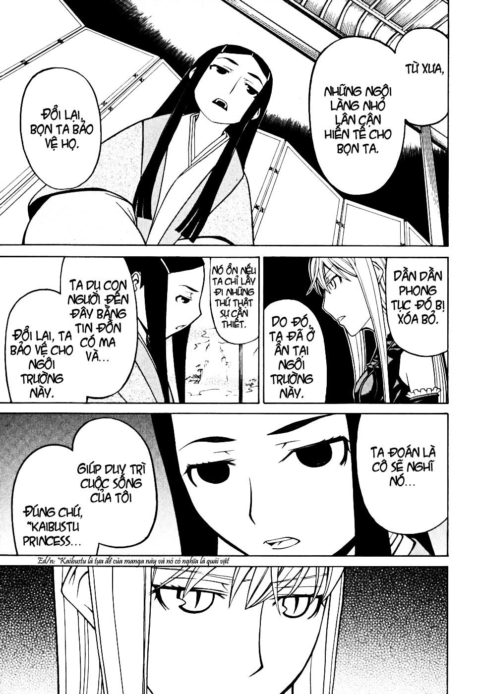 Kaibutsu Oujo Chapter 30 - Trang 2