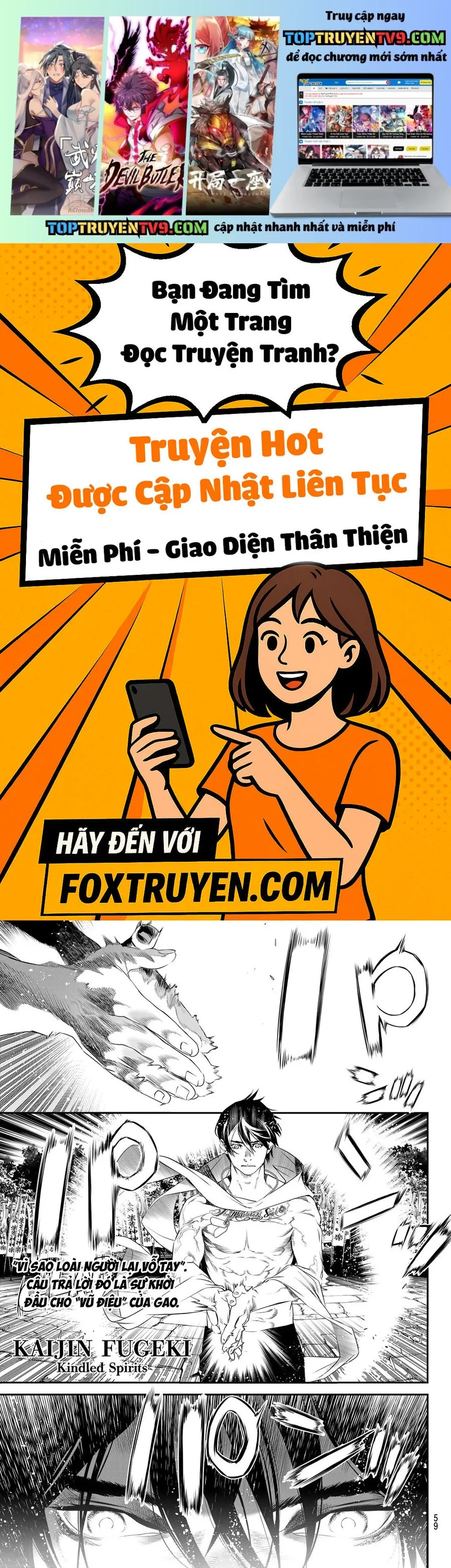 Kaijin Fugeki Chapter 30 - Trang 2