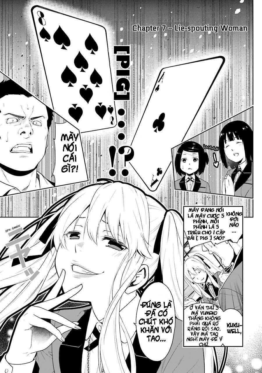 Kakegurui Yorozu Chapter 16 - Trang 2