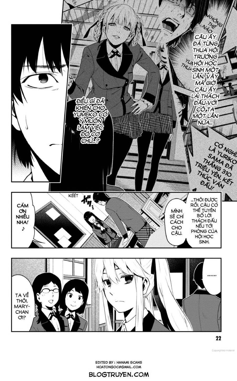 Kakegurui Yorozu Chapter 22 - Trang 2