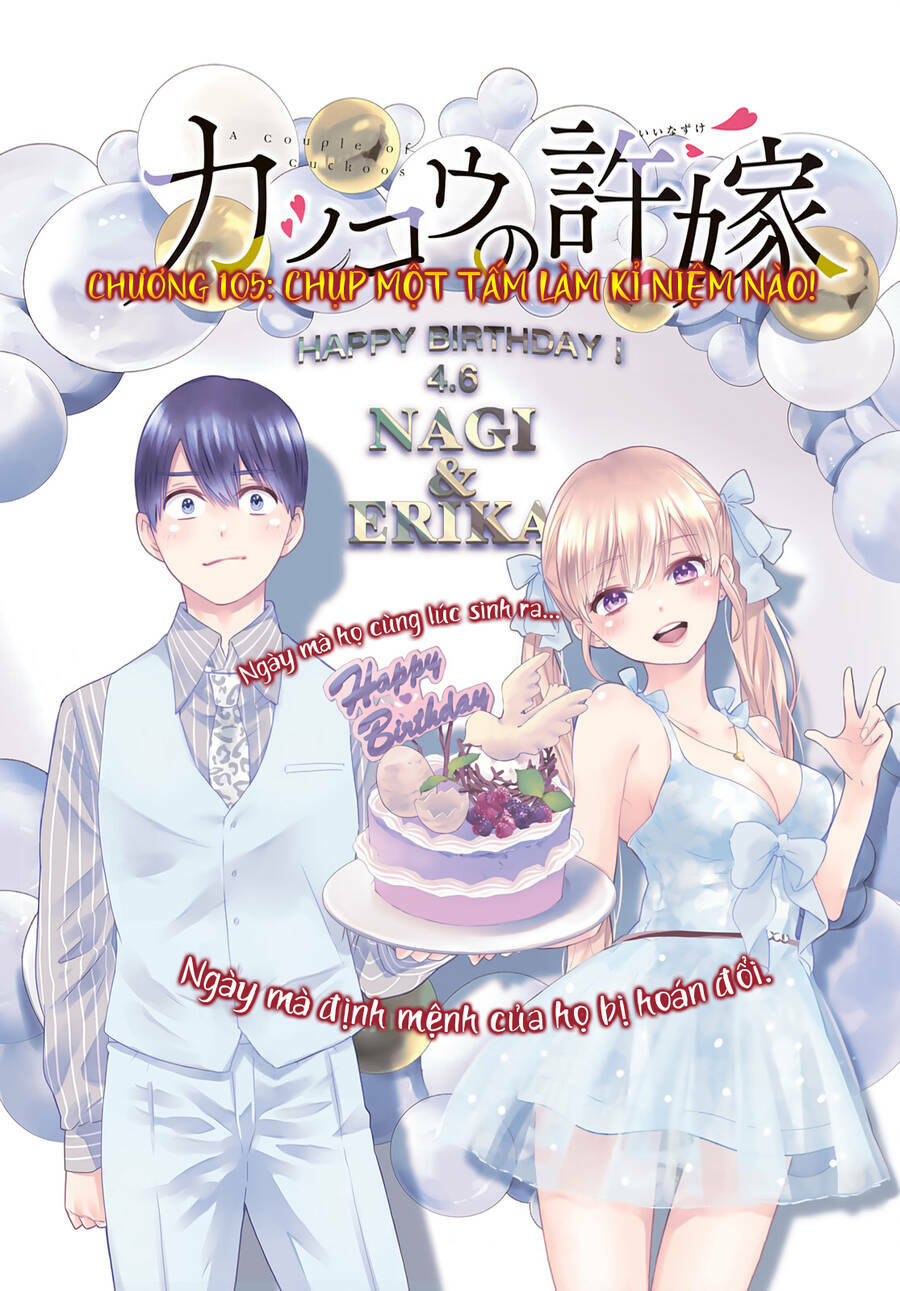 Kakkou No Iinazuke Chapter 105 - Trang 2