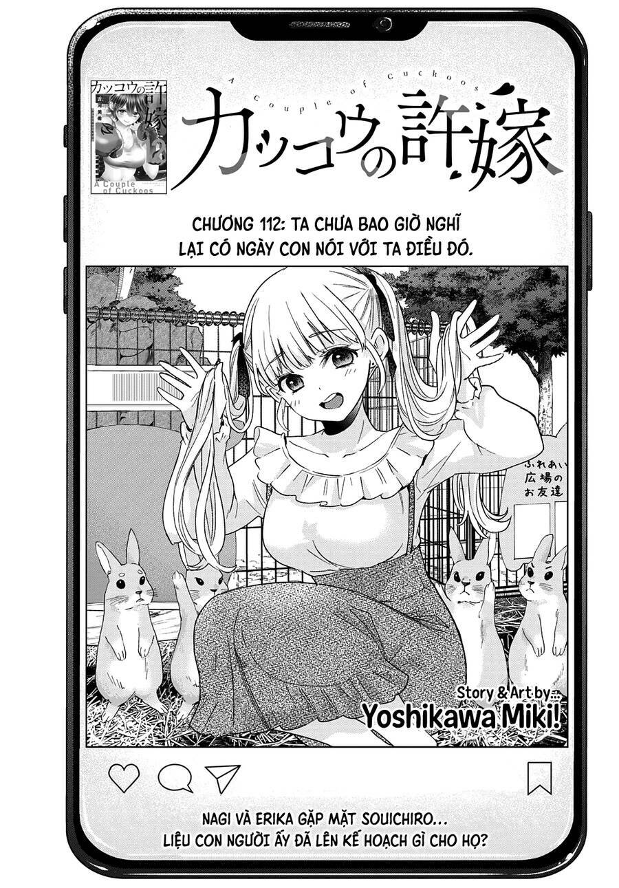 Kakkou No Iinazuke Chapter 112 - Trang 2
