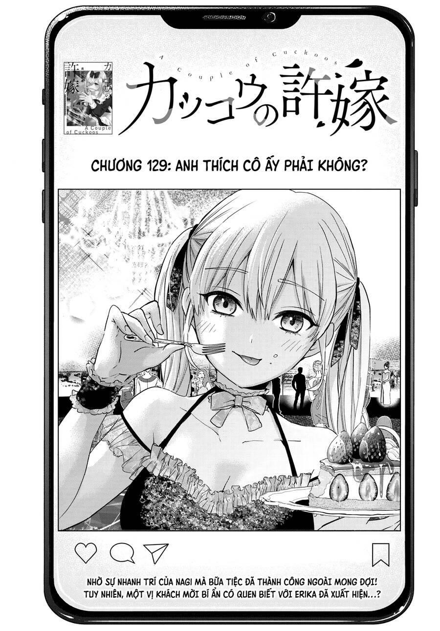 Kakkou No Iinazuke Chapter 129 - Trang 2