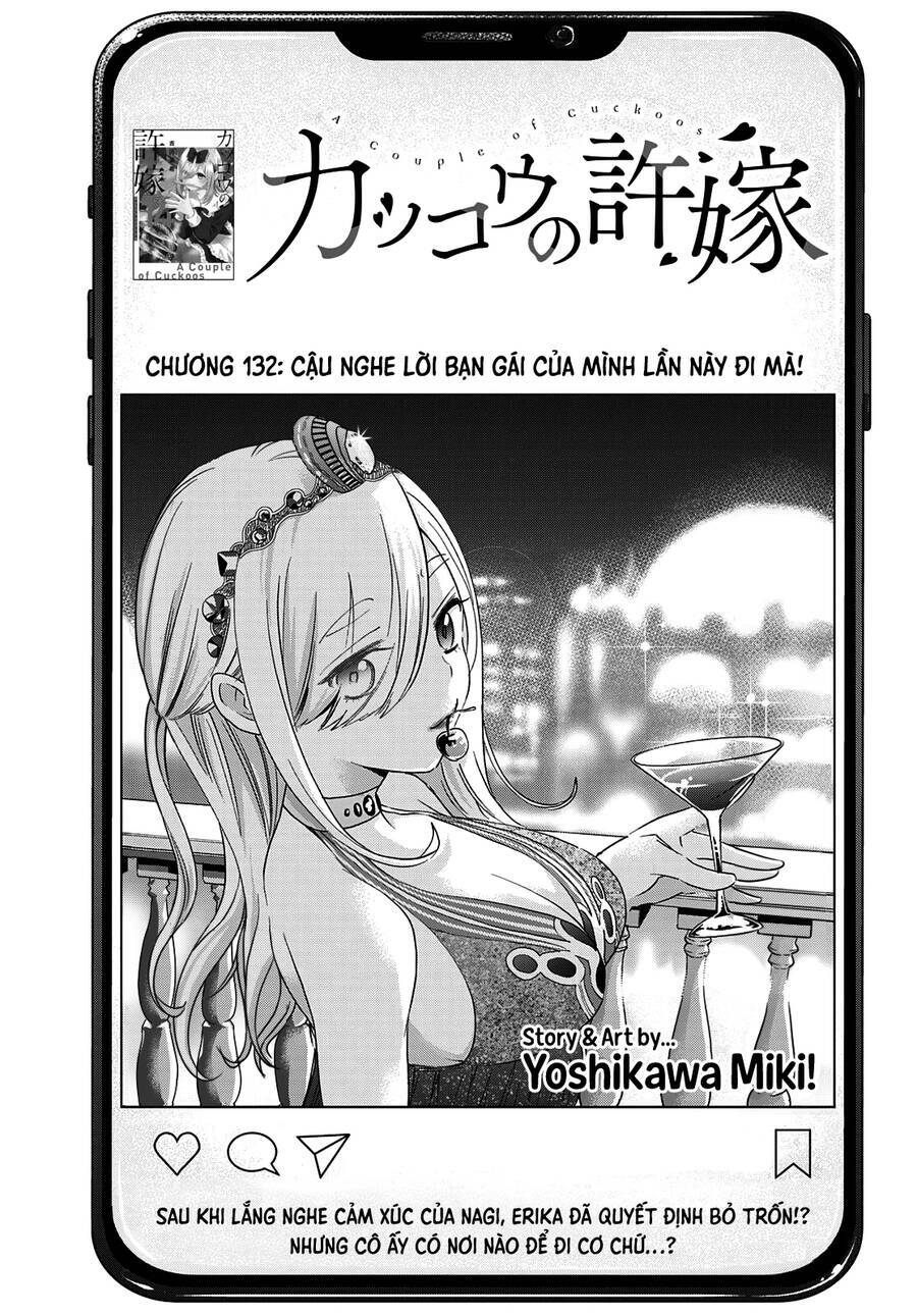 Kakkou No Iinazuke Chapter 132 - Trang 2