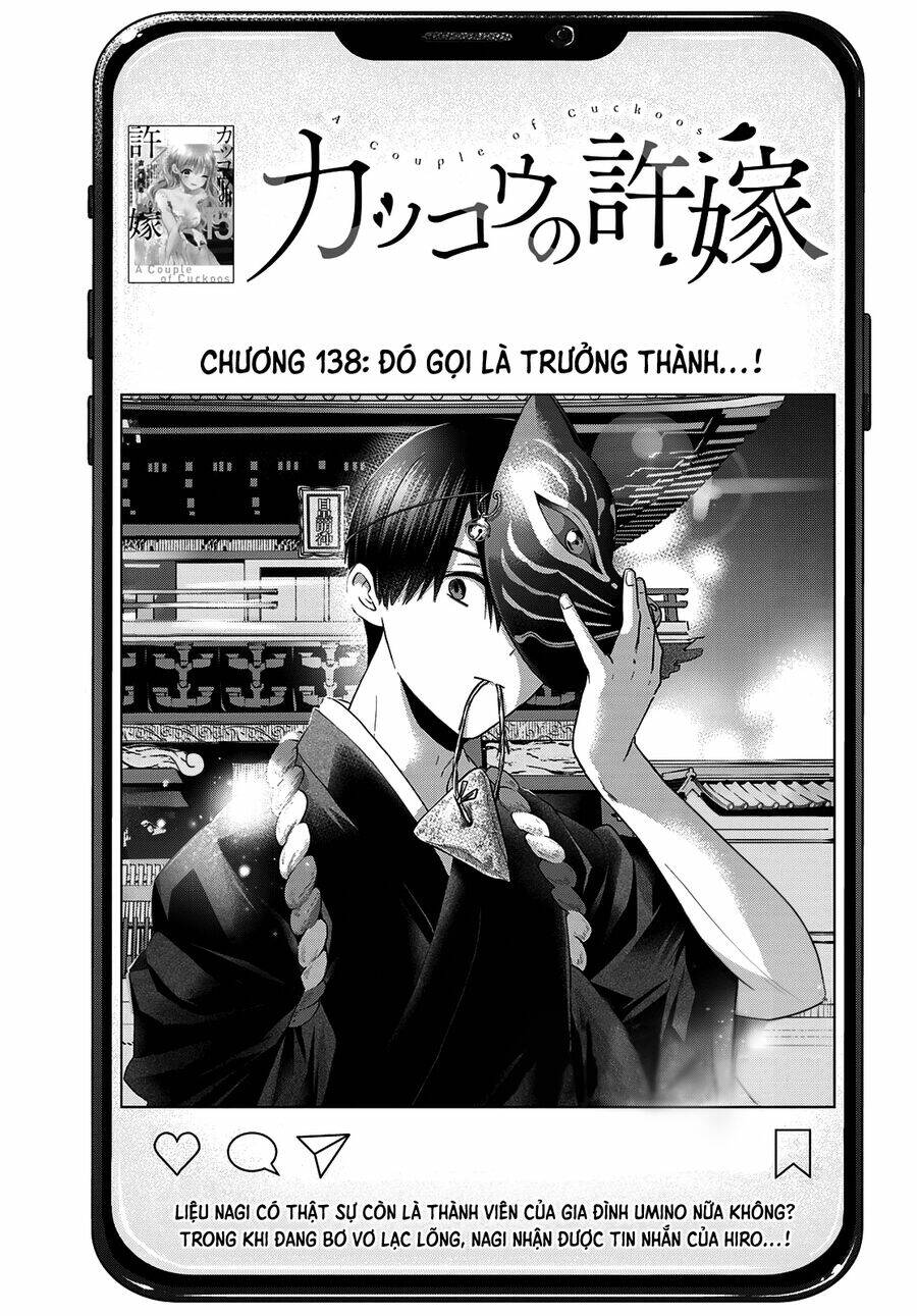 Kakkou No Iinazuke Chapter 138 - Trang 2