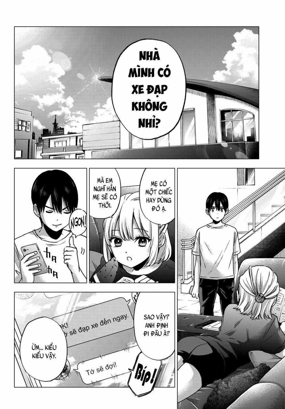 Kakkou No Iinazuke Chapter 45 - Trang 2