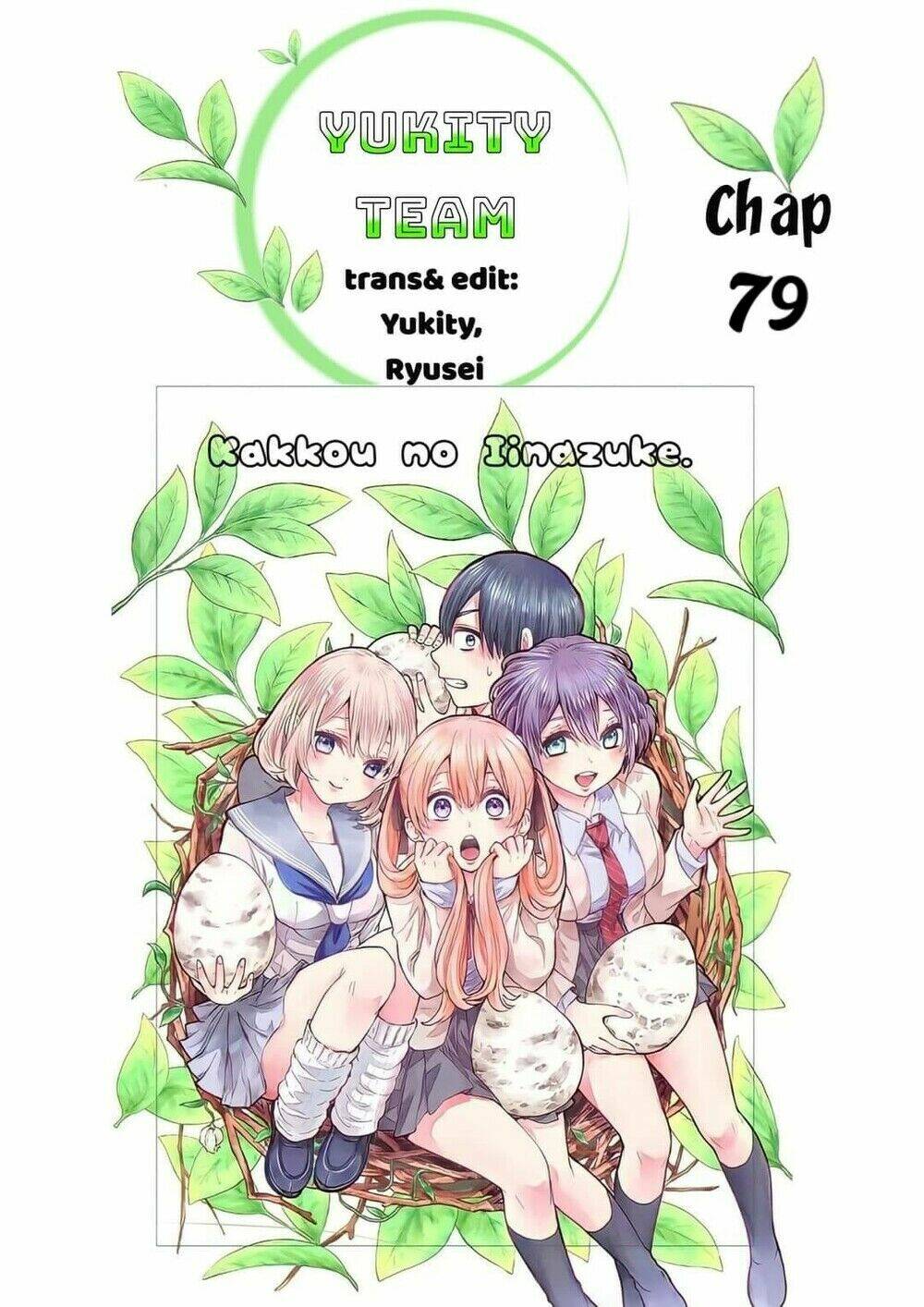 Kakkou No Iinazuke Chapter 79 - Trang 2